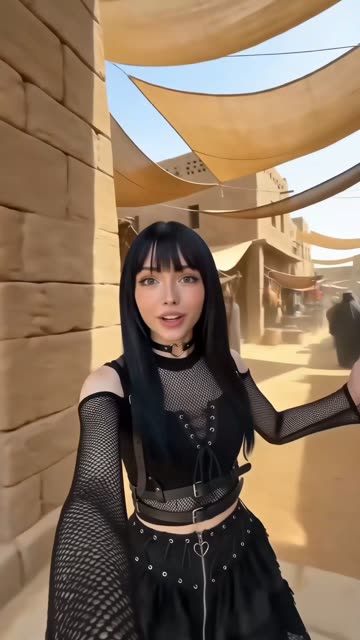 AI Influencer: Talking to camera