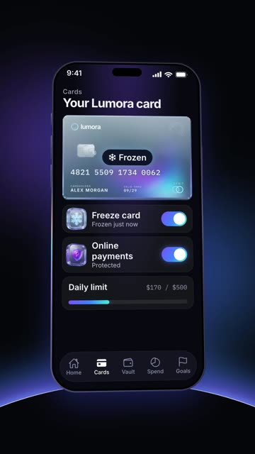 Lumora: Freeze the card