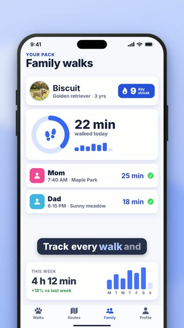 PawPath: Family walk journal